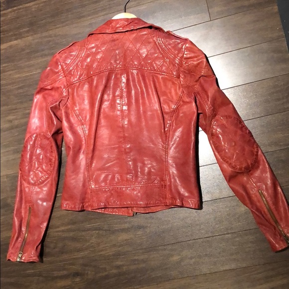 Leather Moto Jacket - Picture 3 of 7